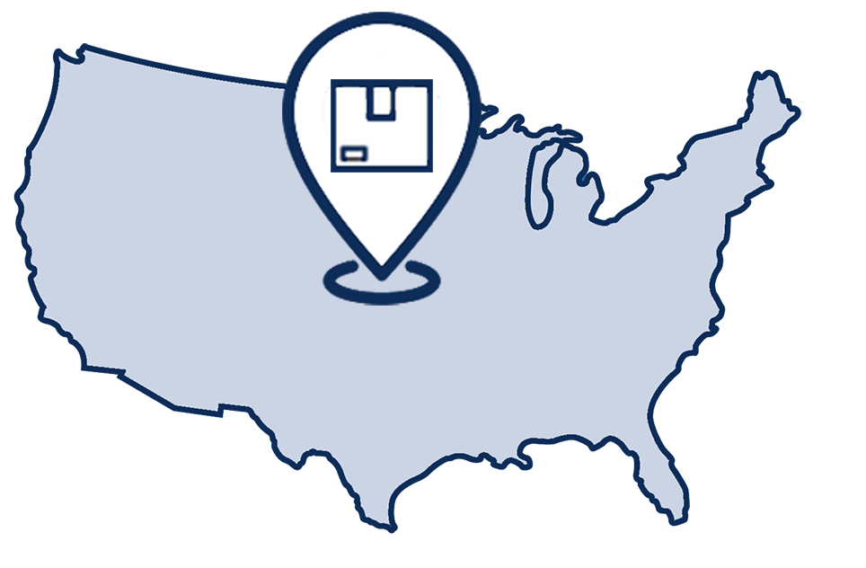 Map with location icon