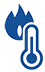extreme heat icon